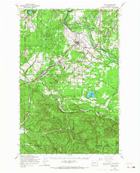 Download a high-resolution, GPS-compatible USGS topo map for Yelm, WA (1968 edition)