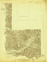 Download a high-resolution, GPS-compatible USGS topo map for Mt Rainier, WA (1924 edition)