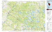 preview thumbnail of historical topo map of Black River Falls, WI in 1985