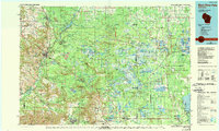 preview thumbnail of historical topo map of Black River Falls, WI in 1985