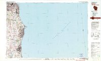 preview thumbnail of historical topo map of Racine, WI in 1980