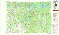 preview thumbnail of historical topo map of Spooner, WI in 1980