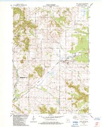 Download a high-resolution, GPS-compatible USGS topo map for Alma Center, WI (1984 edition)