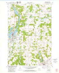 Download a high-resolution, GPS-compatible USGS topo map for Amery, WI (1979 edition)