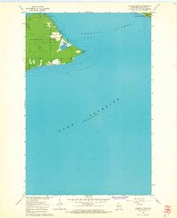 Download a high-resolution, GPS-compatible USGS topo map for Amnicon%20Point, WI (1965 edition)