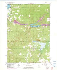Download a high-resolution, GPS-compatible USGS topo map for Arkdale NE, WI (1984 edition)