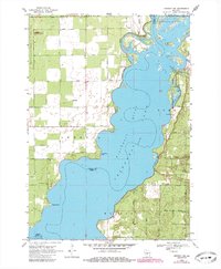 Download a high-resolution, GPS-compatible USGS topo map for Arkdale NW, WI (1985 edition)