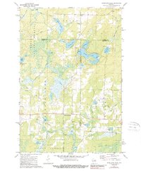 preview thumbnail of historical topo map of Forest County, WI in 1972