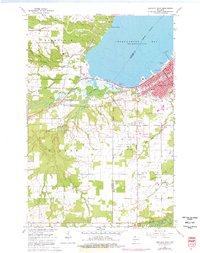 Download a high-resolution, GPS-compatible USGS topo map for Ashland West, WI (1976 edition)