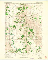 Download a high-resolution, GPS-compatible USGS topo map for Attica, WI (1964 edition)