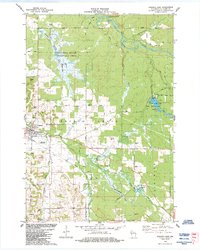 Download a high-resolution, GPS-compatible USGS topo map for Augusta East, WI (1984 edition)