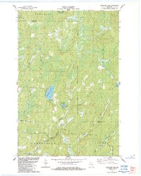Download a high-resolution, GPS-compatible USGS topo map for Augustine Lake, WI (1984 edition)