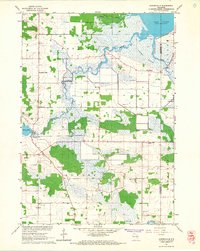 Download a high-resolution, GPS-compatible USGS topo map for Auroraville, WI (1966 edition)