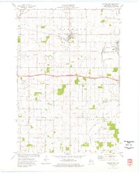 Download a high-resolution, GPS-compatible USGS topo map for Baldwin West, WI (1977 edition)