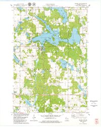 Download a high-resolution, GPS-compatible USGS topo map for Balsam Lake, WI (1979 edition)