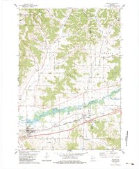 Download a high-resolution, GPS-compatible USGS topo map for Bangor, WI (1984 edition)