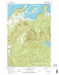 Download a high-resolution, GPS-compatible USGS topo map for Bark%20Bay, WI (1965 edition)