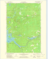 Download a high-resolution, GPS-compatible USGS topo map for Barker Lake, WI (1974 edition)