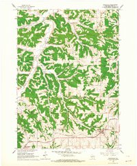 Download a high-resolution, GPS-compatible USGS topo map for Barneveld, WI (1964 edition)