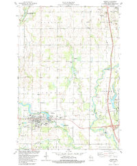 preview thumbnail of historical topo map of Barron, WI in 1978