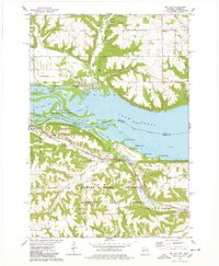 Download a high-resolution, GPS-compatible USGS topo map for Bay City, WI (1978 edition)