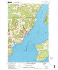 preview thumbnail of historical topo map of Bayfield, WI in 1964