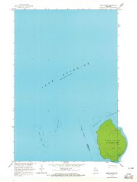 Download a high-resolution, GPS-compatible USGS topo map for Bear Island, WI (1965 edition)