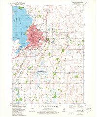 Download a high-resolution, GPS-compatible USGS topo map for Beaver Dam, WI (1981 edition)