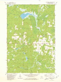 preview thumbnail of historical topo map of Price County, WI in 1979