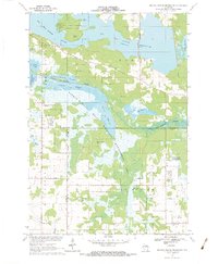 preview thumbnail of historical topo map of Marathon County, WI in 1970