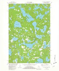 Download a high-resolution, GPS-compatible USGS topo map for Black Oak Lake, WI (1982 edition)