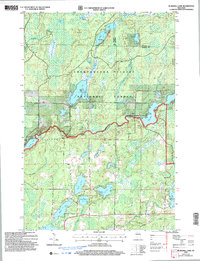 Download a high-resolution, GPS-compatible USGS topo map for Blaisdell Lake, WI (2006 edition)
