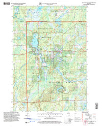 Download a high-resolution, GPS-compatible USGS topo map for Blockhouse Lake, WI (2006 edition)