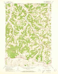 Download a high-resolution, GPS-compatible USGS topo map for Blue Mounds, WI (1973 edition)