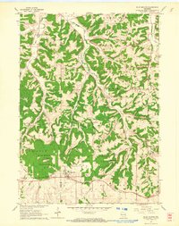 Download a high-resolution, GPS-compatible USGS topo map for Blue Mounds, WI (1964 edition)