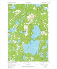 Download a high-resolution, GPS-compatible USGS topo map for Boulder Junction, WI (1982 edition)