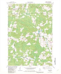 Download a high-resolution, GPS-compatible USGS topo map for Bowler, WI (1982 edition)