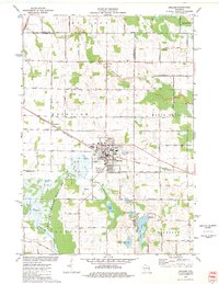 Download a high-resolution, GPS-compatible USGS topo map for Brillion, WI (1977 edition)