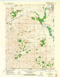 Download a high-resolution, GPS-compatible USGS topo map for Brodhead West, WI (1964 edition)