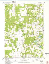 Download a high-resolution, GPS-compatible USGS topo map for Brooks, WI (1979 edition)