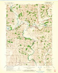 Download a high-resolution, GPS-compatible USGS topo map for Browntown, WI (1964 edition)