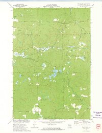 Download a high-resolution, GPS-compatible USGS topo map for Bucks Lake, WI (1974 edition)