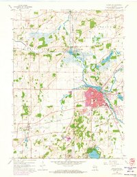 Download a high-resolution, GPS-compatible USGS topo map for Burlington, WI (1973 edition)