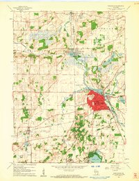 Download a high-resolution, GPS-compatible USGS topo map for Burlington, WI (1962 edition)