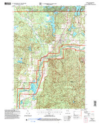 Download a high-resolution, GPS-compatible USGS topo map for Cable, WI (2006 edition)