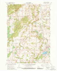 Download a high-resolution, GPS-compatible USGS topo map for Cascade, WI (1990 edition)