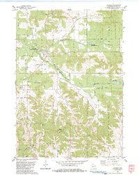 Download a high-resolution, GPS-compatible USGS topo map for Cataract, WI (1984 edition)