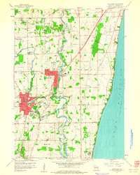 Download a high-resolution, GPS-compatible USGS topo map for Cedarburg, WI (1960 edition)