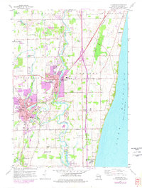 Download a high-resolution, GPS-compatible USGS topo map for Cedarburg, WI (1977 edition)
