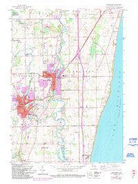 Download a high-resolution, GPS-compatible USGS topo map for Cedarburg, WI (1994 edition)
